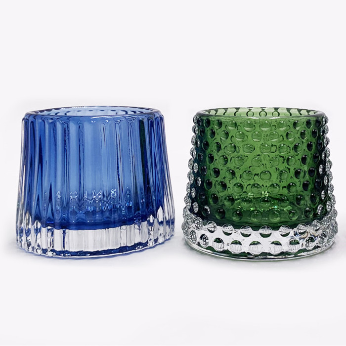 GlassPinecone Tealight Holder